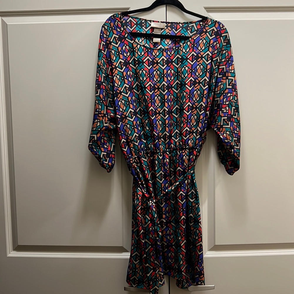 Patterned Dress by Tina Knowles Size XL